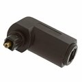 Cmple Optical Toslink Jack to Toslink Plug Angled Adapter 262-N